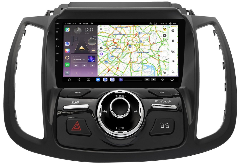 Магнитола для Ford Kuga 2 2012-2019 (для SYNC) - Kuberg QLed, Android 13, TS20, CarPlay, SIM-слот