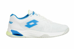Теннисные кроссовки Lotto Mirage 100 II SPD - all white/dodgers blue/sunny lime - White