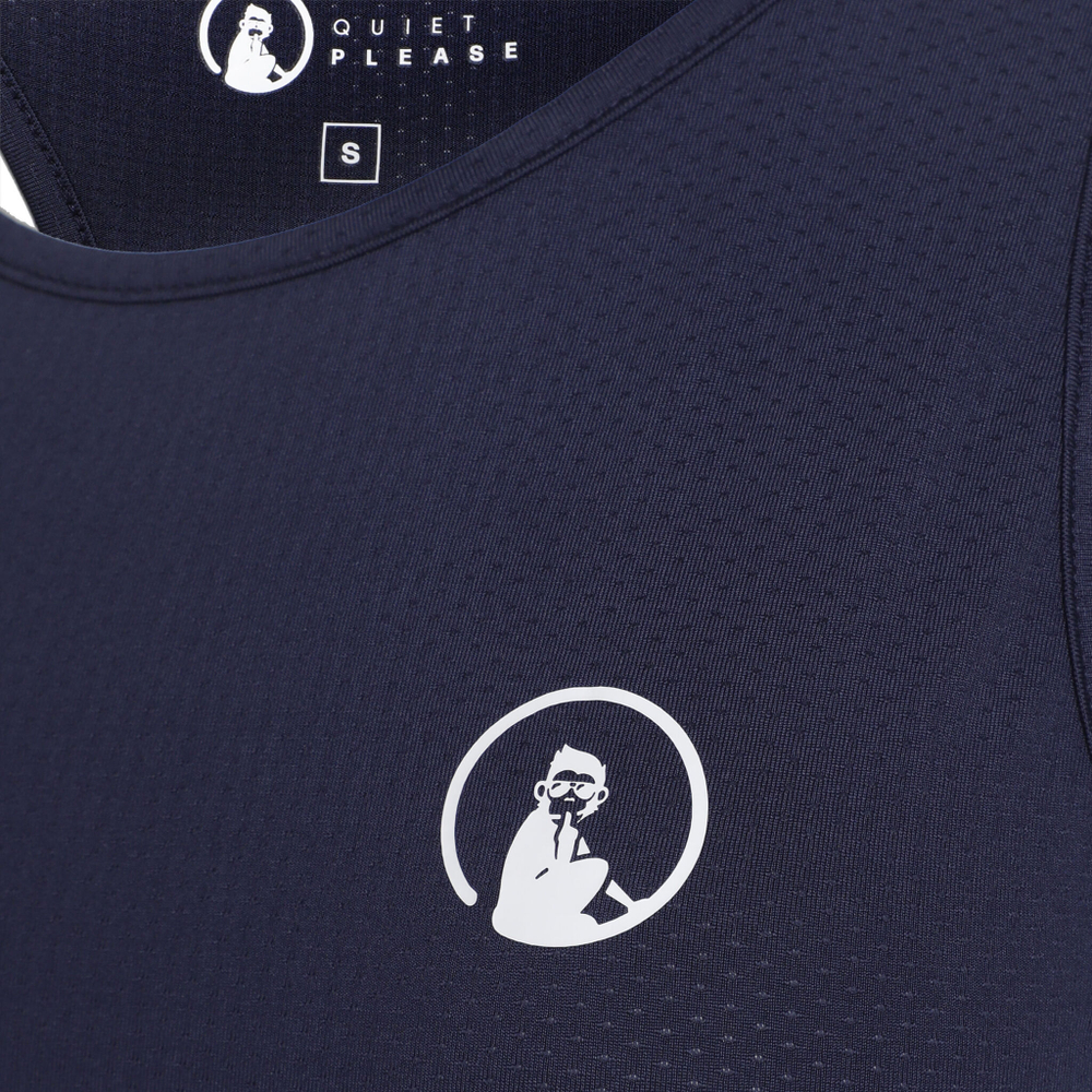 Женская теннисное платье Quiet Please Rainbow Champions Dress Women - White, Blue