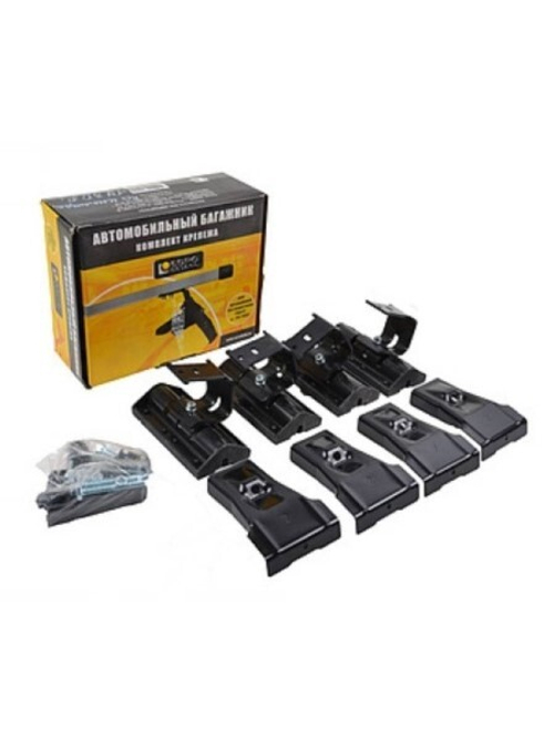 Багажник универ. для авто без водостоков (вид А) сталь 125 см (ED)