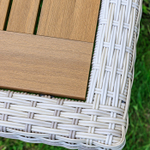 Обеденный стол ROYAL FAMILY AMELIA, 90 см, бежевый