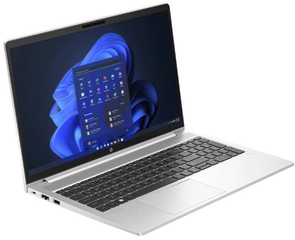 Ноутбук  HP ProBook 455 G10 15.6 ", Ryzen 7, 16 Гб RAM, 512 Гб SSD, Radeon Graphics, Серебристый