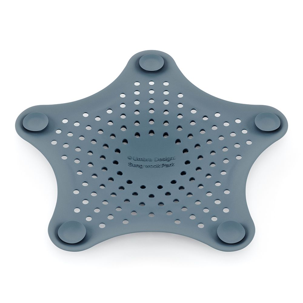 Фильтр для слива Starfish, серо-голубой