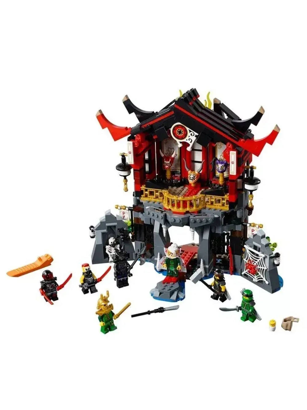 Конструктор Ниндзя Храм воскресения 809 деталей 10806