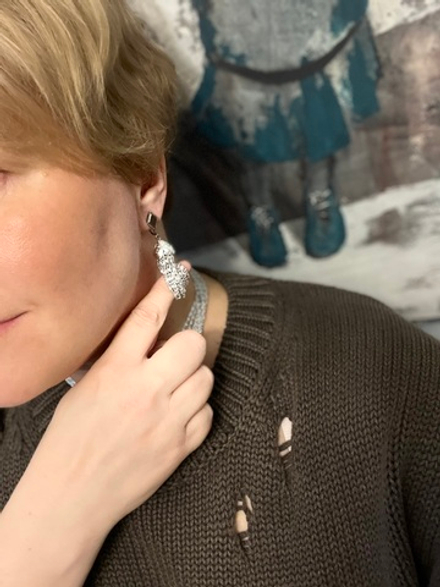 Комплект Sarah Coventry серебряный водопад