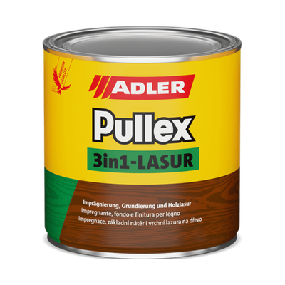 Pullex 3in1-Lasur — пропитка, грунтовка, финиш | Adler (Австрия)