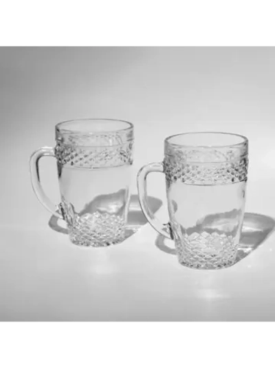Набор стеклянных кружек Капучино 2 шт.