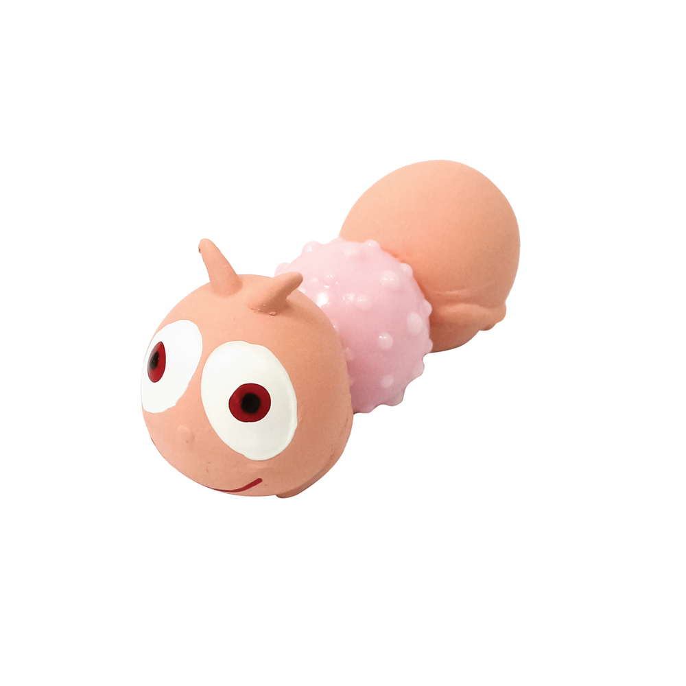 Игрушка для собак из латекса "Гусеничка", 92мм, серия MINI DOGS, Triol