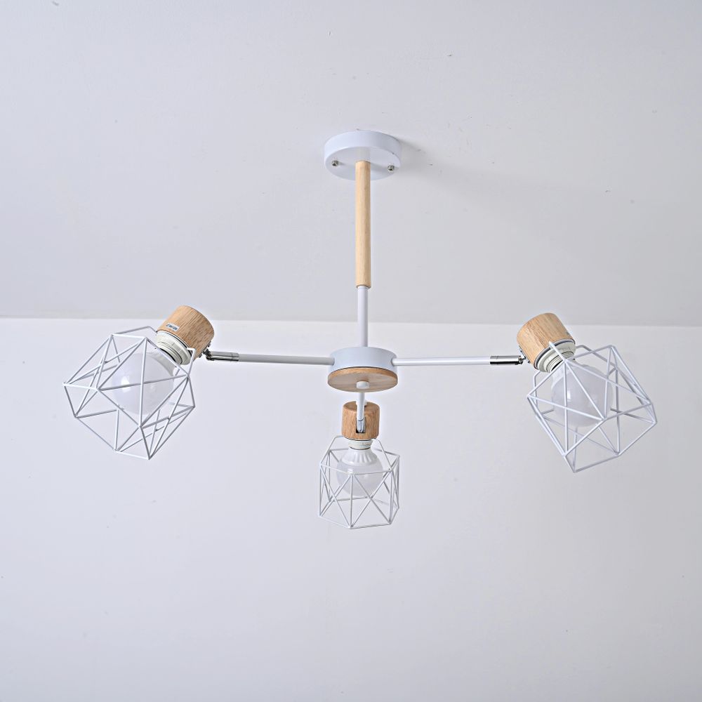 Потолочная Люстра Corf B3 White 3 Lamps By Imperiumloft