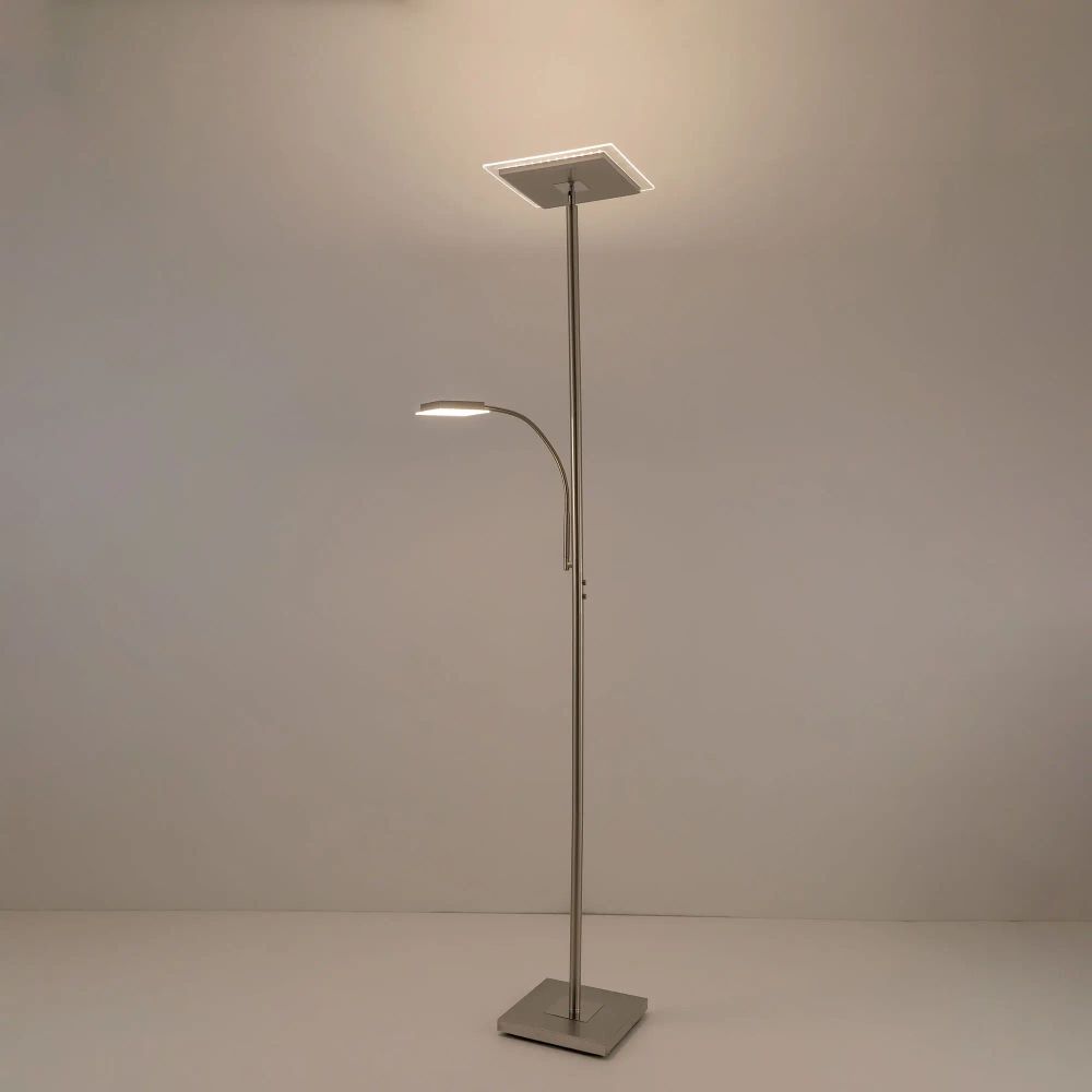 Citilux Харди CL802011 LED Торшер с диммером Матовый Хром