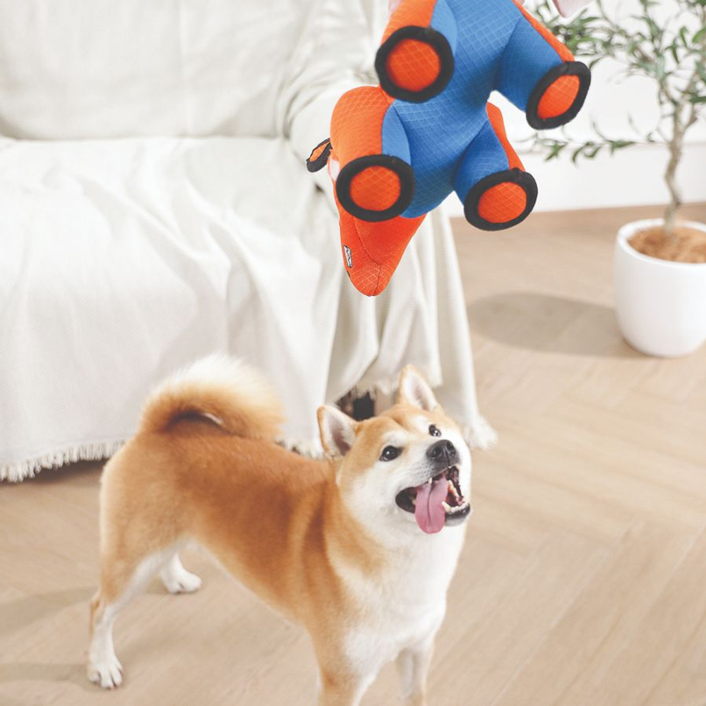 Игрушка для собак M-PETS MEGA мягкая суперпрочная Лев, 25x14x18 см