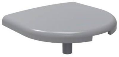 Заглушка к эксцентрику RAFIX 20, пластик, серебристый, Hafele