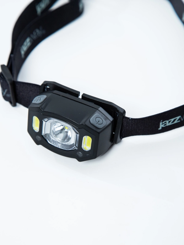 Фонарь налобн. JAZZway AccuH3-L5W-bk (черн.) красн.свеч.