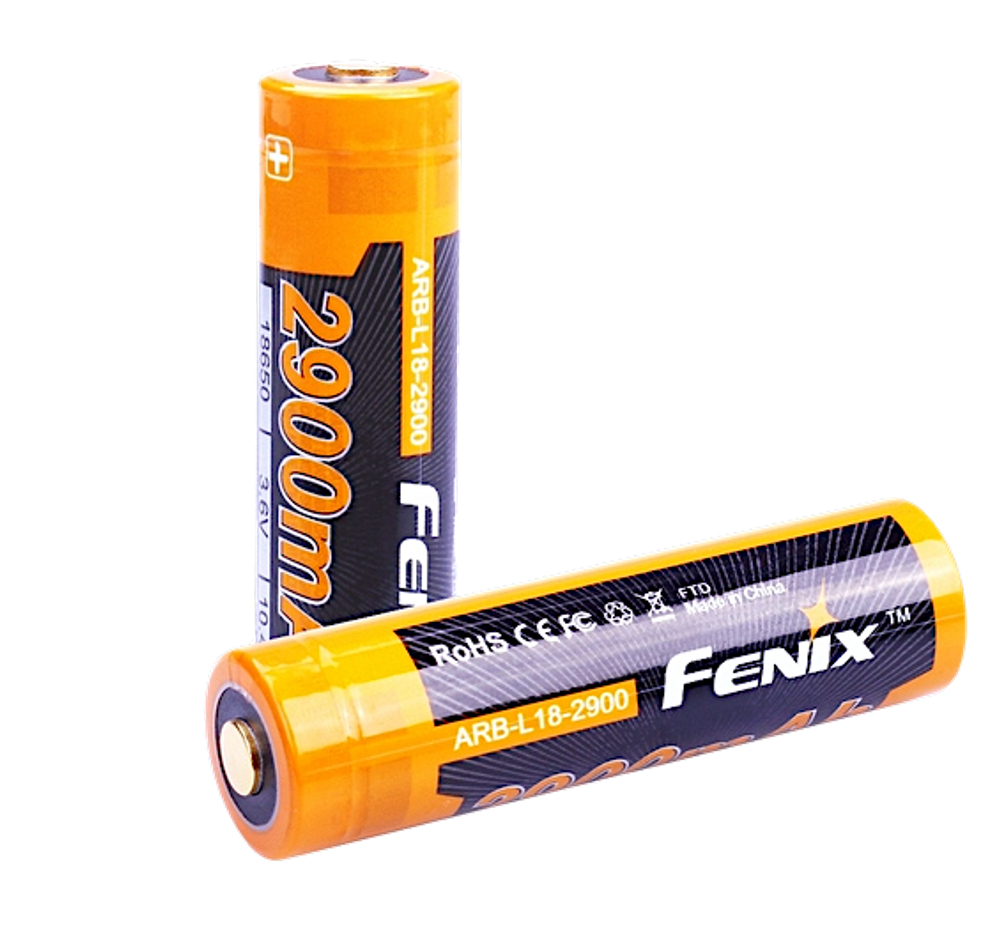 Аккумулятор 18650 Li-Ion 2900mAh Fenix ARB-L18-2900 3.6В 10.44Wh