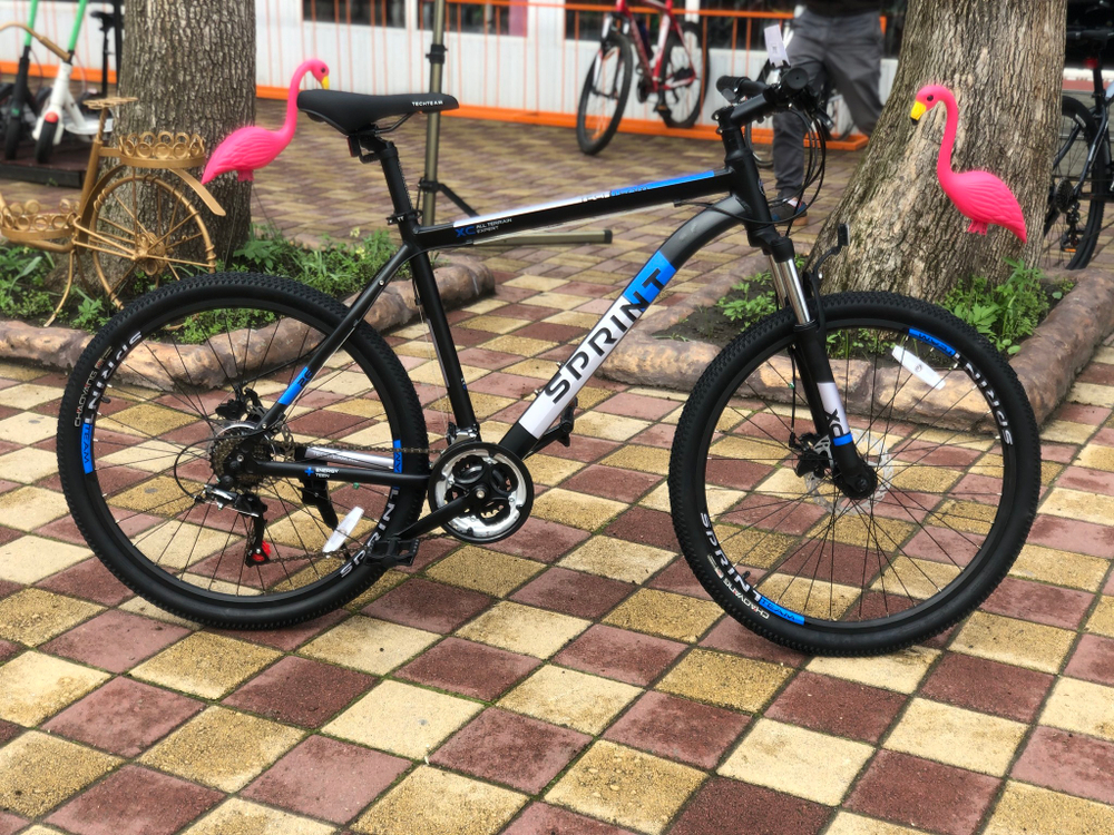 Велосипед TechTeam Sprint 26"х20"  черный