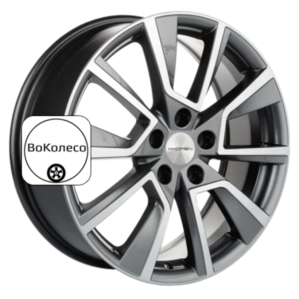 7x18/5x108 ET40 D60,1 KHW1802 (Chery Tiggo) Gray-FP Khomen Wheels