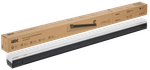 Светильник светодиодный линейный 1022 36Вт 4000К 900мм призма черный LIGHTING PRO IEK