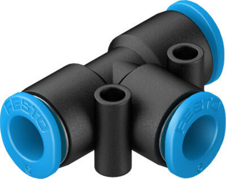 QSMT-6 Тройник с цанговым зажимом