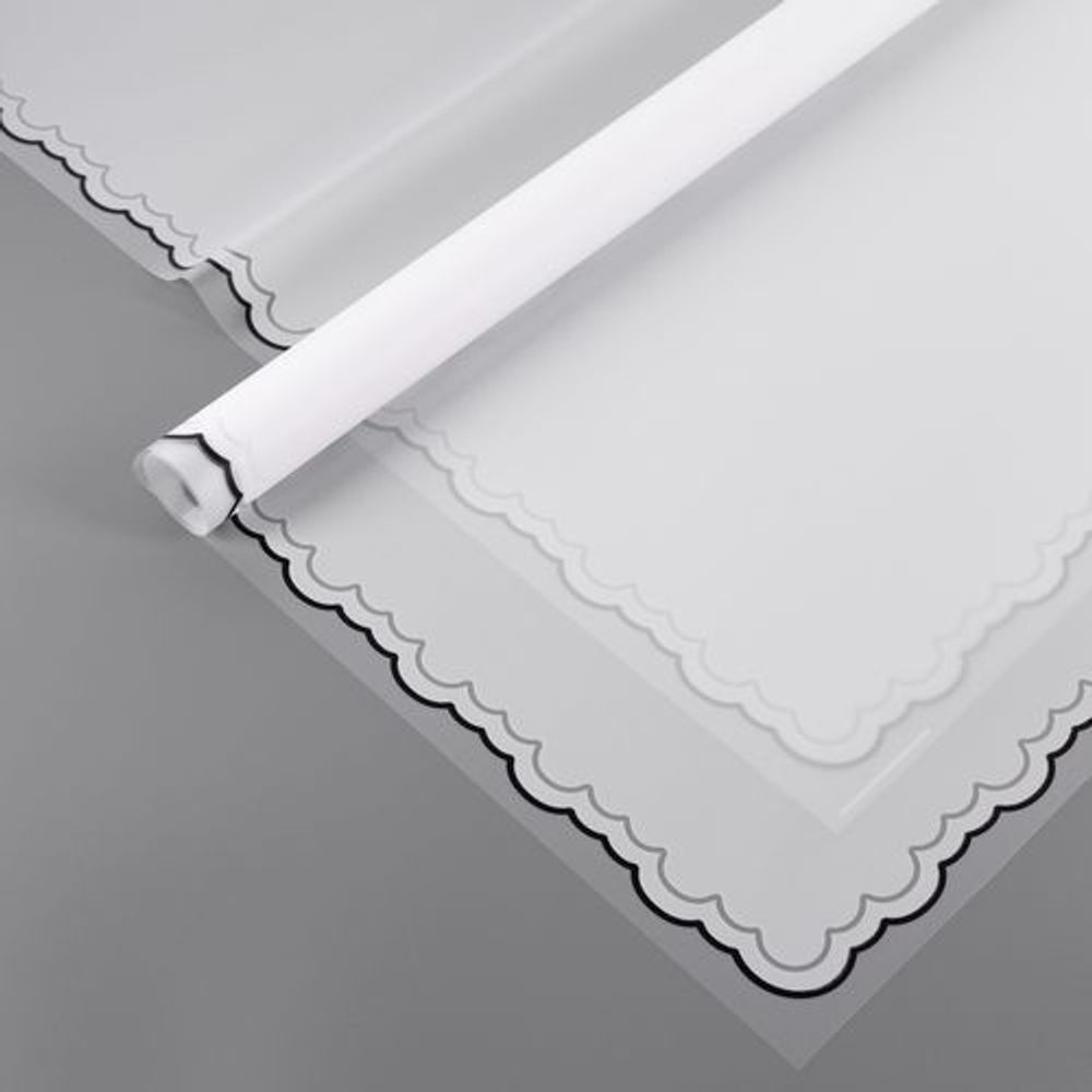 ЛИСТ "Волна" 57*57/20шт БЕЛЫЙ