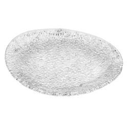 Тарелка десертная 22х19см IVV Special прозрачная Италия