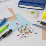 Булавки офисные STAFF "EVERYDAY", 28 мм, 150 шт., в картонной коробке, 226760