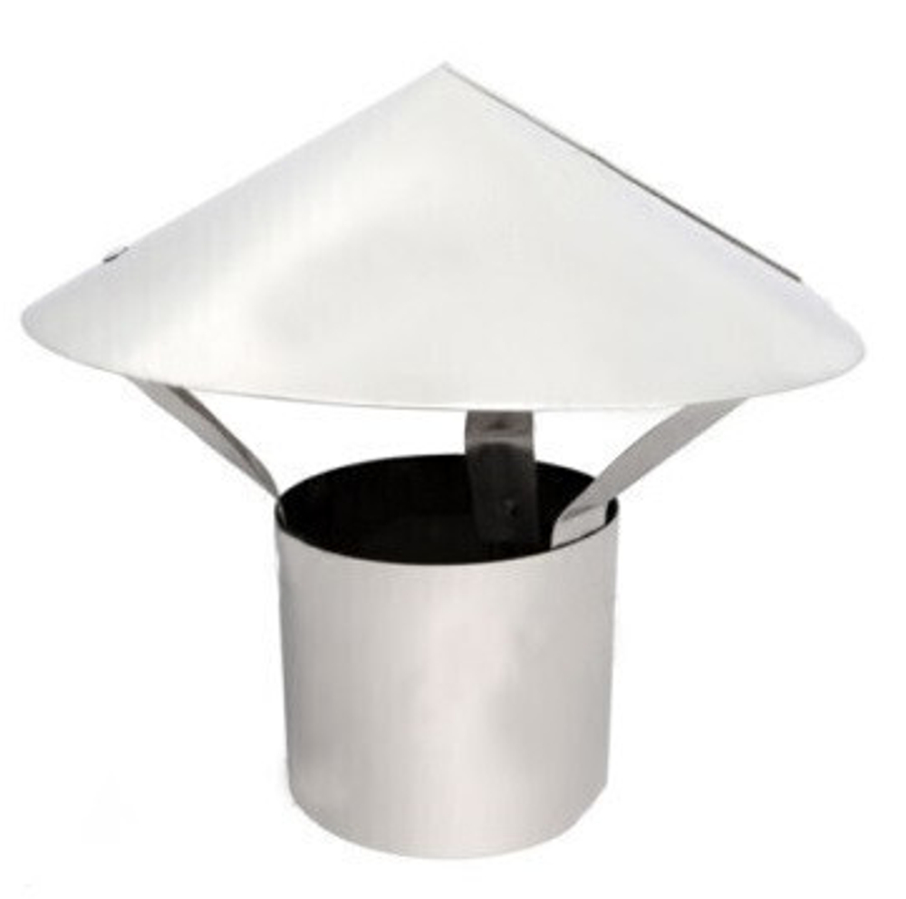 Зонт для дымохода оцинкованная сталь Eco Flue D200 мм