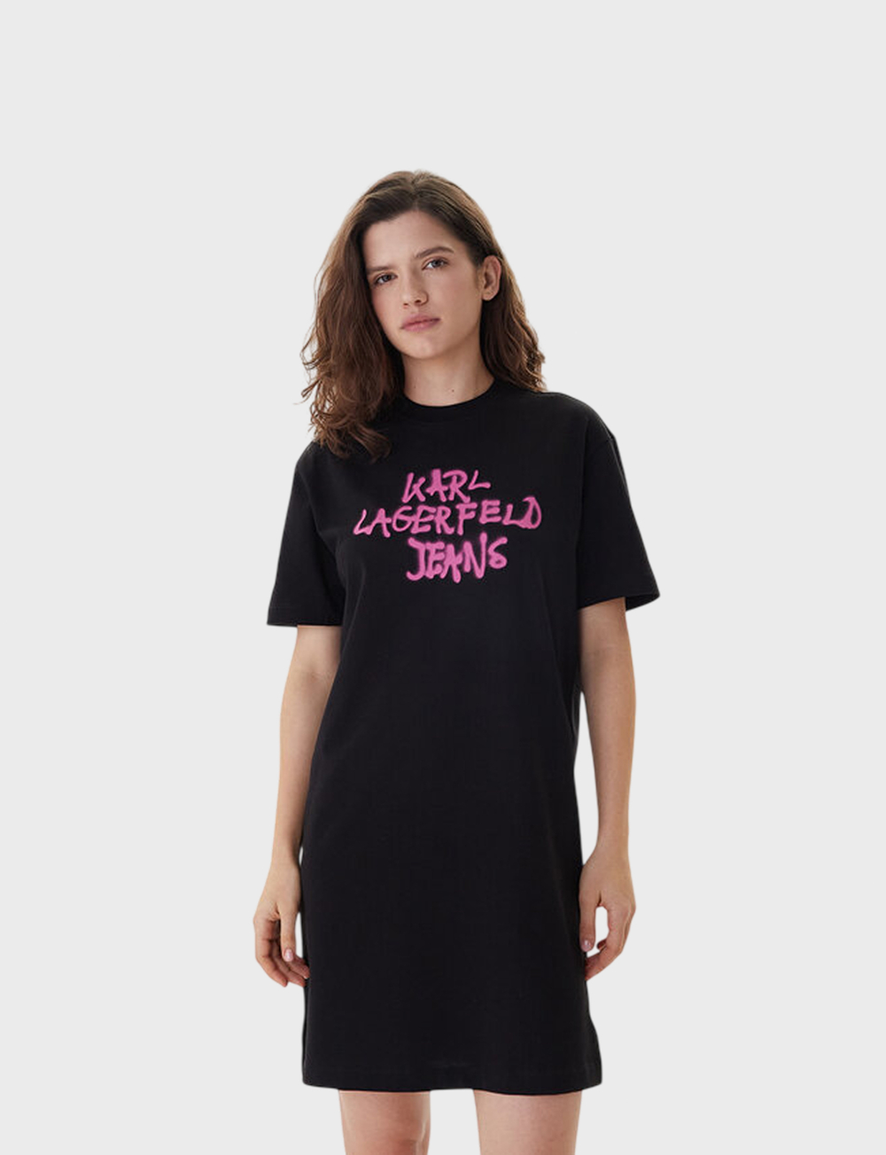Платье KARL LAGERFELD JEANS Graffiti Tee Dress