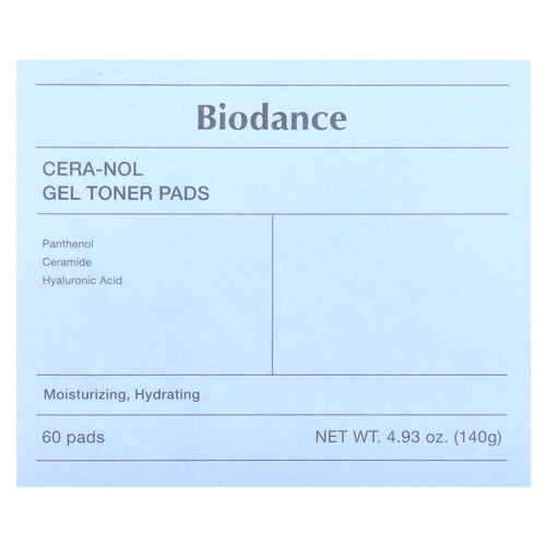 Biodance, Гелевые диски с тонером Cera-Nol, 60 шт.