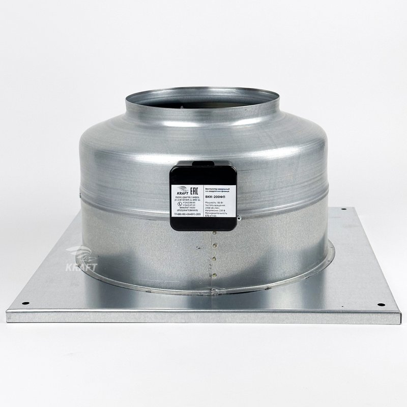 Вентилятор ВКК-ФП 250 приточный канальный на квадратном фланце 1100 м3/час