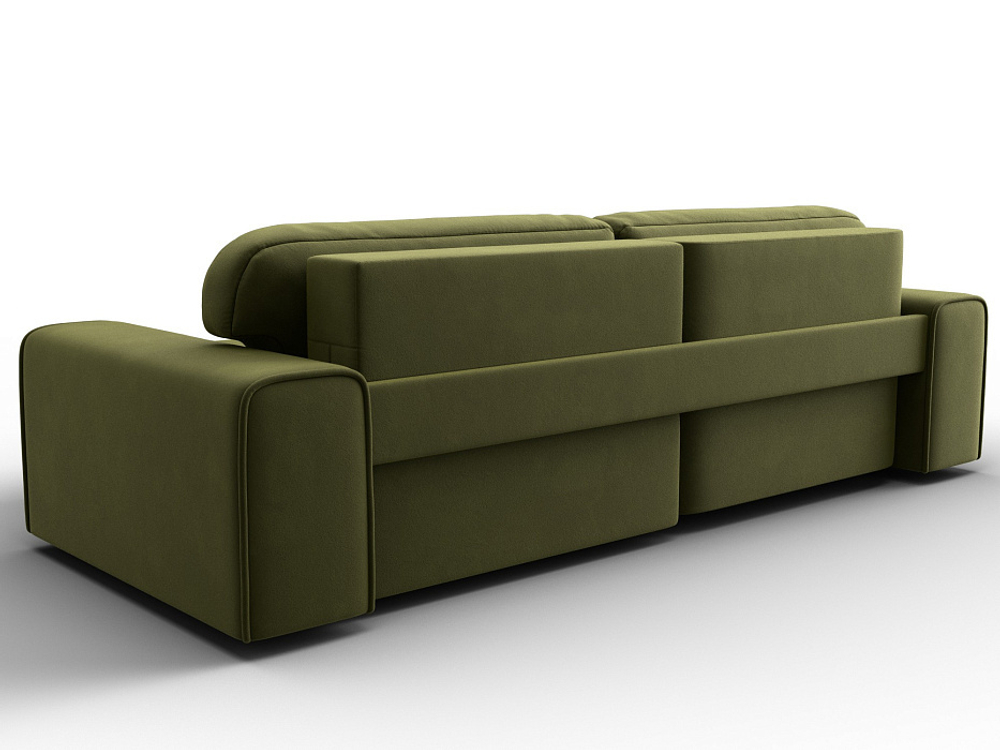 Диван угловой Лига-029 МИКРОВЕЛЬВЕТ Зеленый