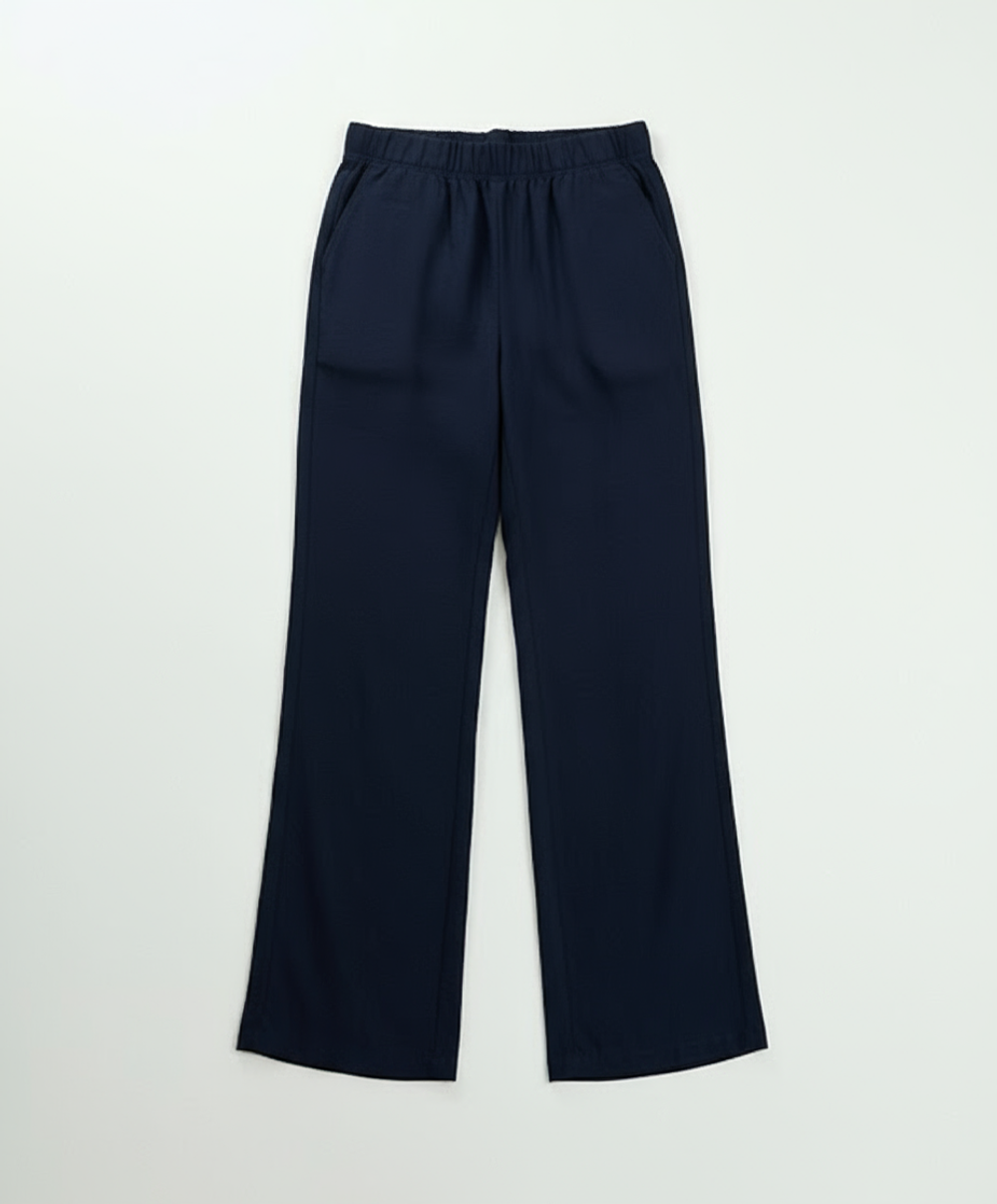 Лёгкие широкие брюки на резинке