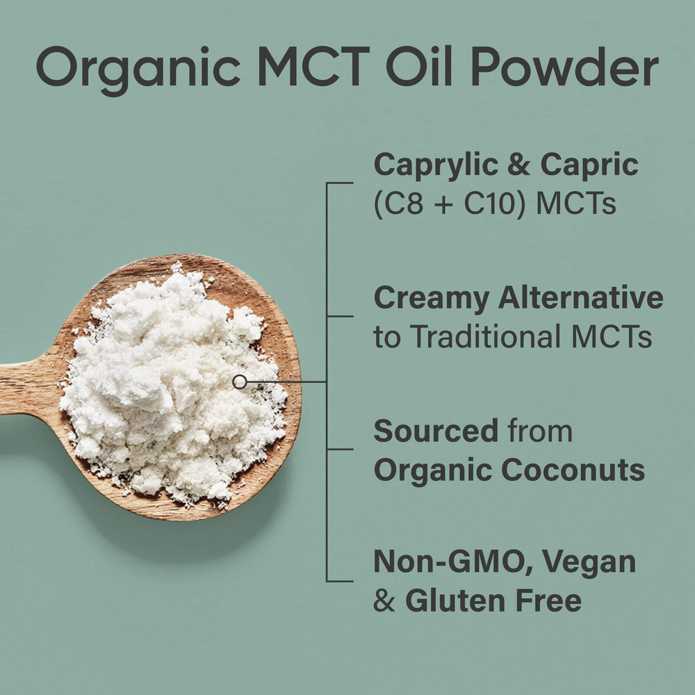 Sports Research, органическое масло MCT в порошке, 300 г (10,6 унции)