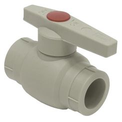 Кран шаровой TEBO сер. PP-R 25 полнопроходной (10/50), арт. 031060102