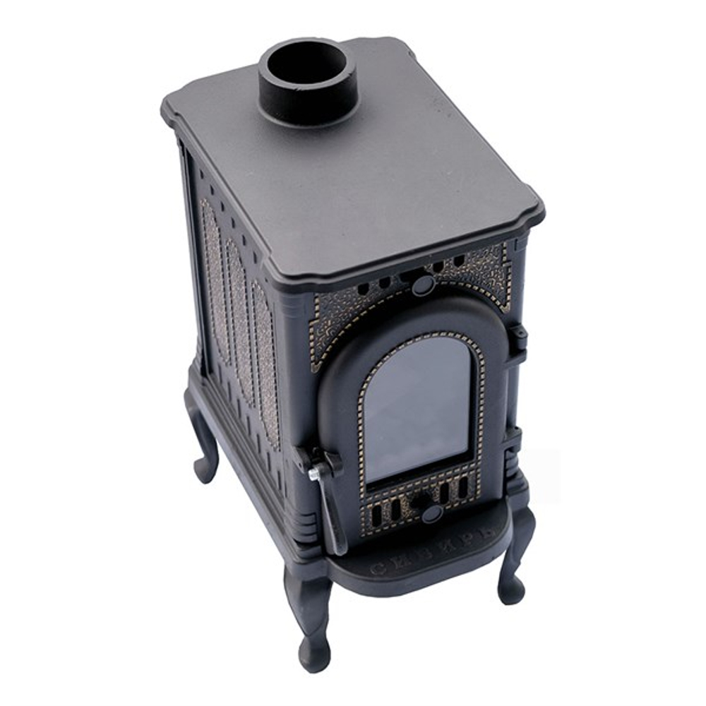 Печь-камин чугунная "Сибирь" 6 кВт