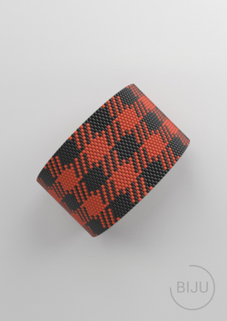 Схема PEYOTE, Схема браслета мозаичное плетение, узор из Miyuki Delica 11/0, файл PDF, №408