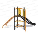 Детский спортивный комплекс с горкой Серия треугольник Romana 401.26.00