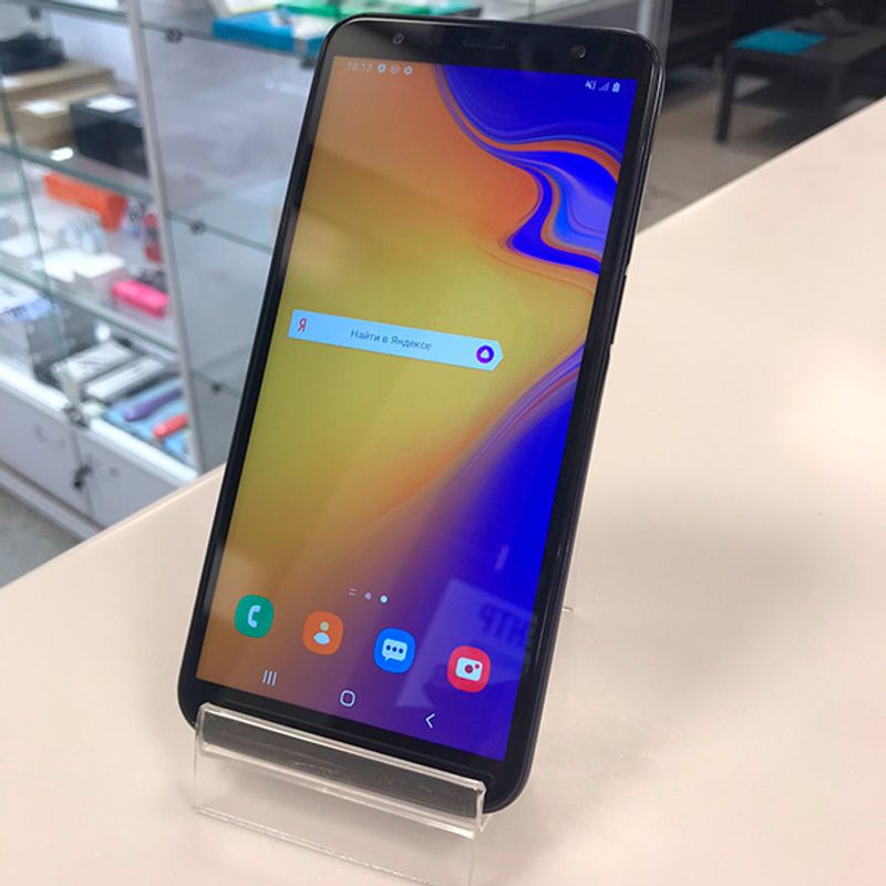 Смартфон Samsung Galaxy J6 plus (2018) 3/32GB Black (Витринный)