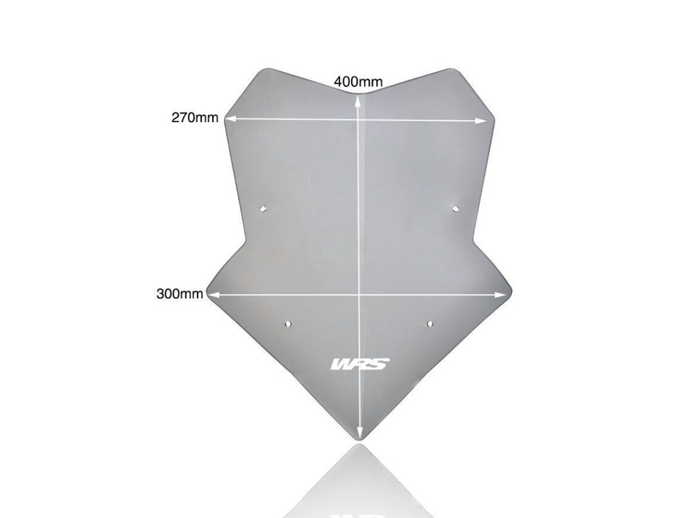 WRS Ветровое стекло Sport Yamaha Tracer 9 GT+ / MT-09 Tracer сильно затемненное YA039FS