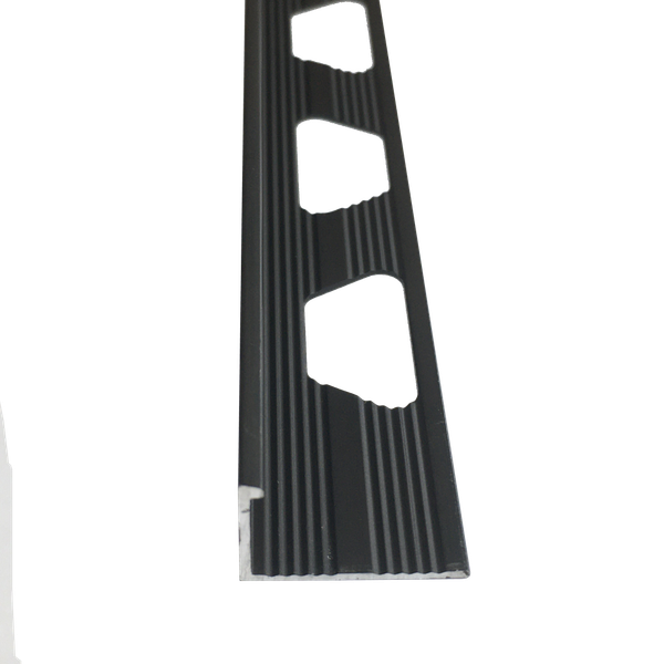 АП 10мм "DO-1" 2,7м Черный мат. Г-об. анод. алюм.