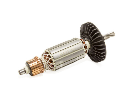 Ротор (якорь) для перфоратора Makita HR-2450 L-151 mm, D-32 mm, 5 зубьев, наклон вправо