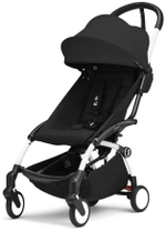 Коляска Stokke YOYO3 Newborn Shell рама белая White 2 в 1 Black