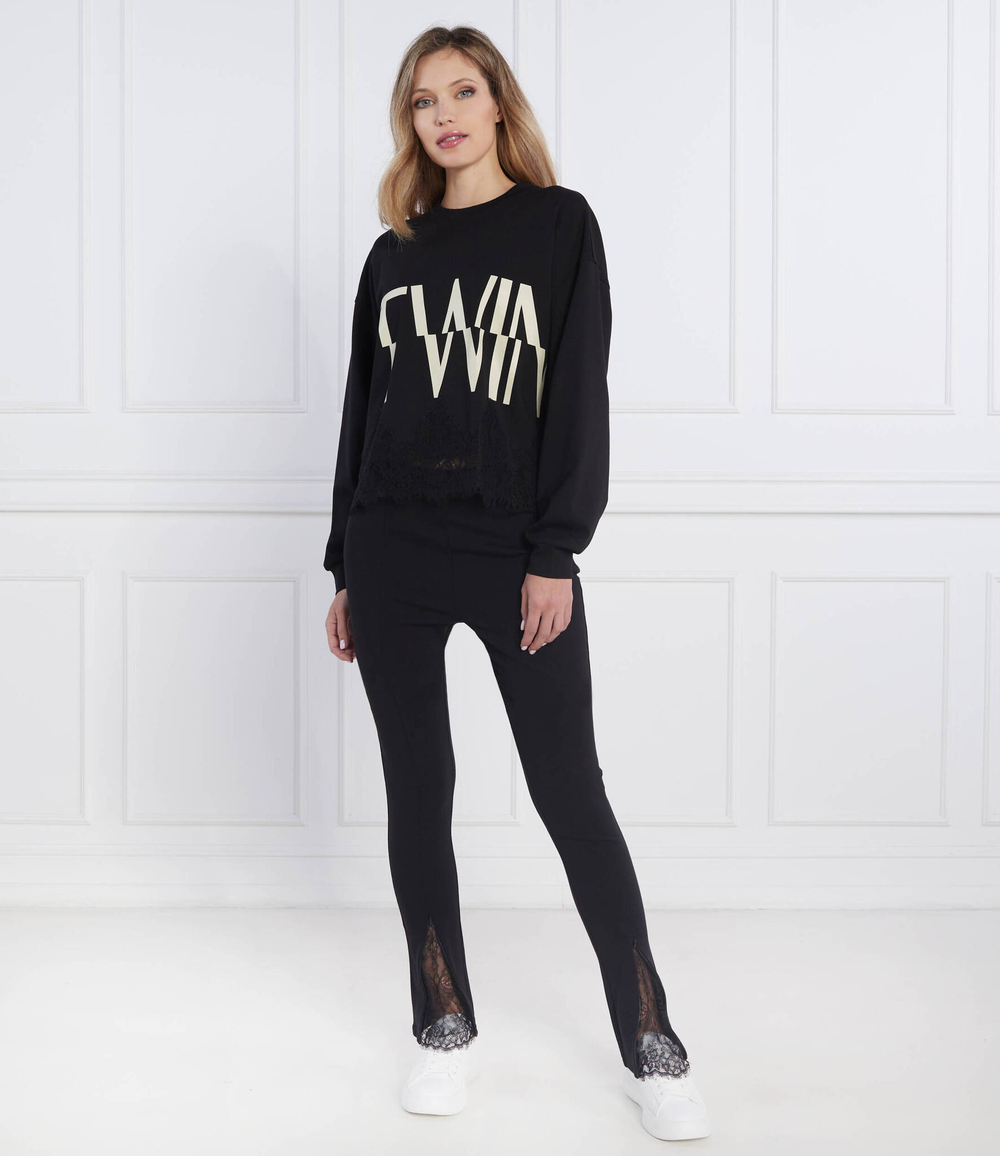 леггинсы Twinset U&amp;B - черный(222LL2G00)