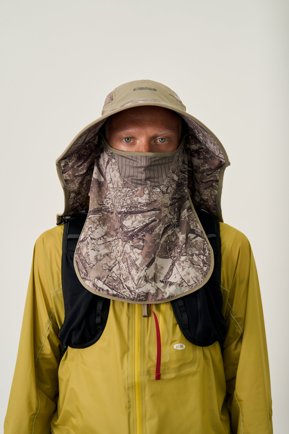 Панама Blue Monte Multi-Use Wide Brim Camouflage Sun Hat "Babbler Card"