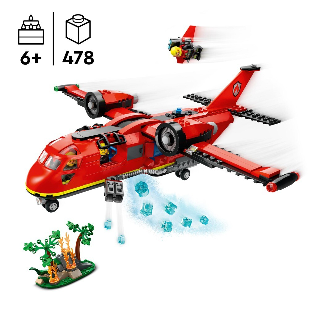 LEGO City — Пожарно-спасательный самолет 60413 / артикул   60413  / GTIN 5702017582955