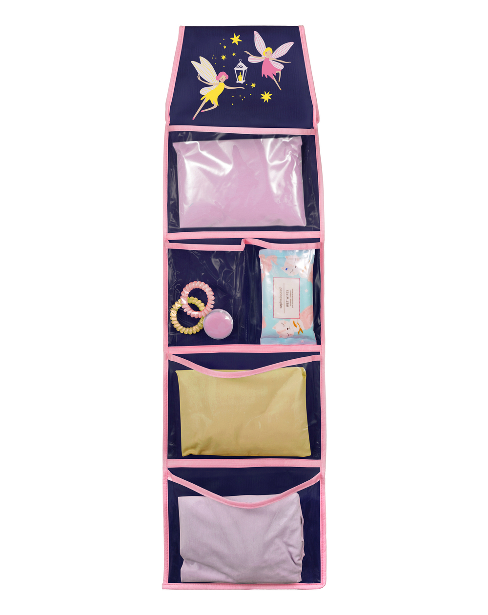 Кармашки в садик 85х24 Феи (синий)