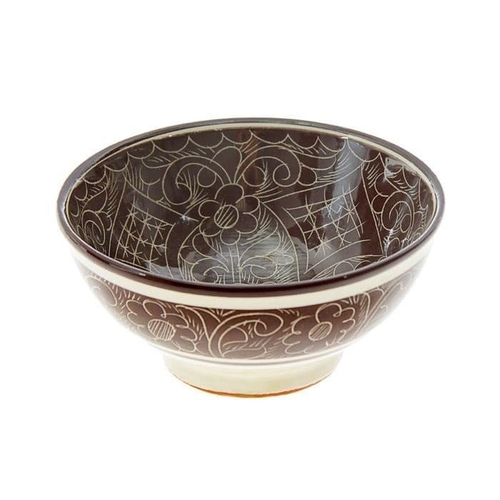 Коса средняя 15,5 см х 8 см, коричневая Риштан