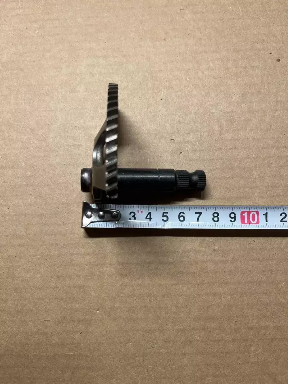 Зубчатый сектор кикстартера скутера с двигателем 1E40QMB