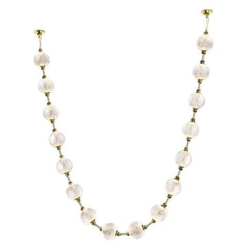 5008/64L L-VISION ODL23 591 золотой/прозрачный/металл/акрил Подвес бусы LED 64W 4000K 3520лм CRYSTAL