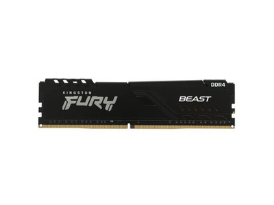 Оперативная память Kingston Fury Beast Black KF432C16BB/8WP, DDR4 1х 8ГБ 3200 МГц, DIMM, RTL