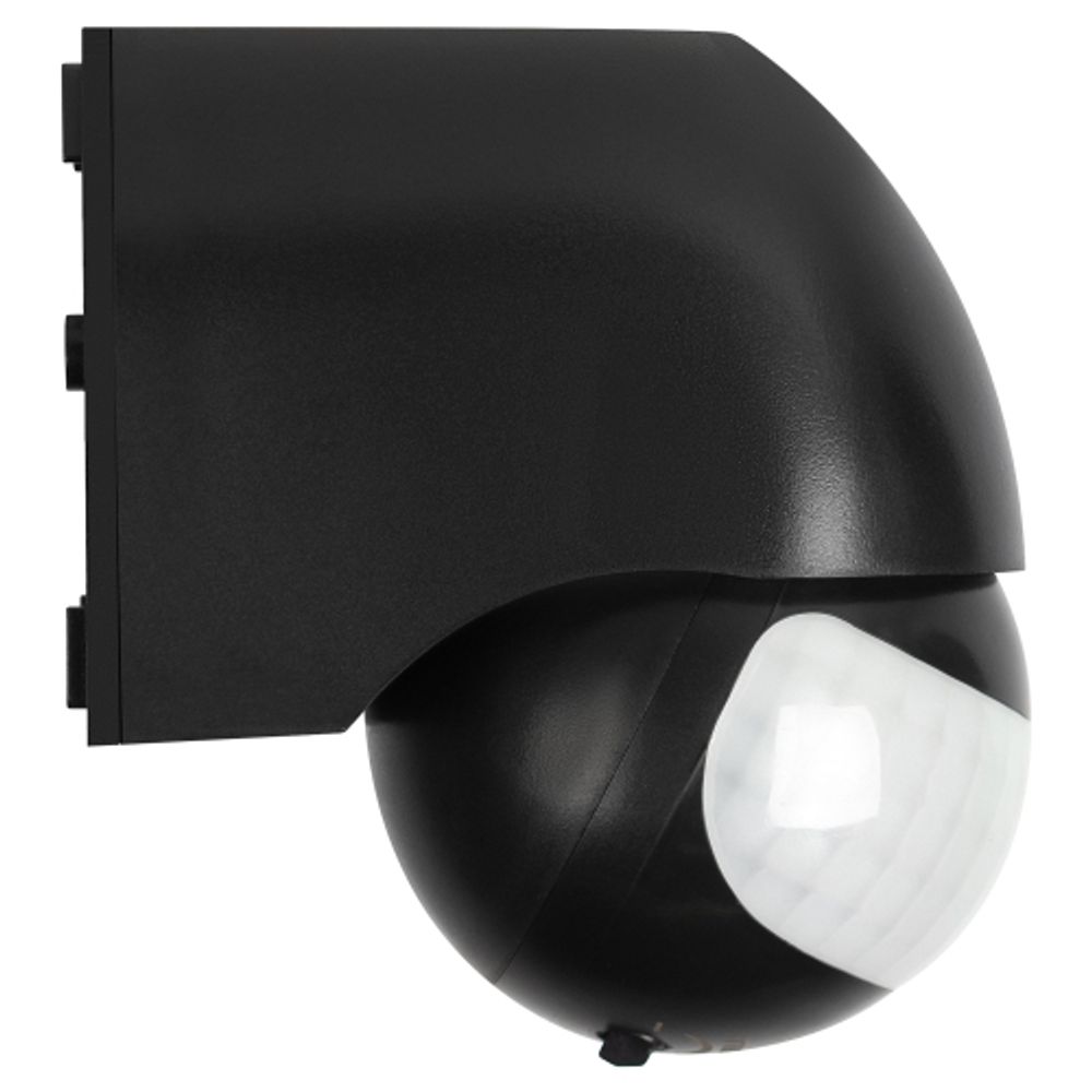 Датчик движения ЭРА MD 011 настенный инфракрасный 1200 Вт угол 180° IP44 черный